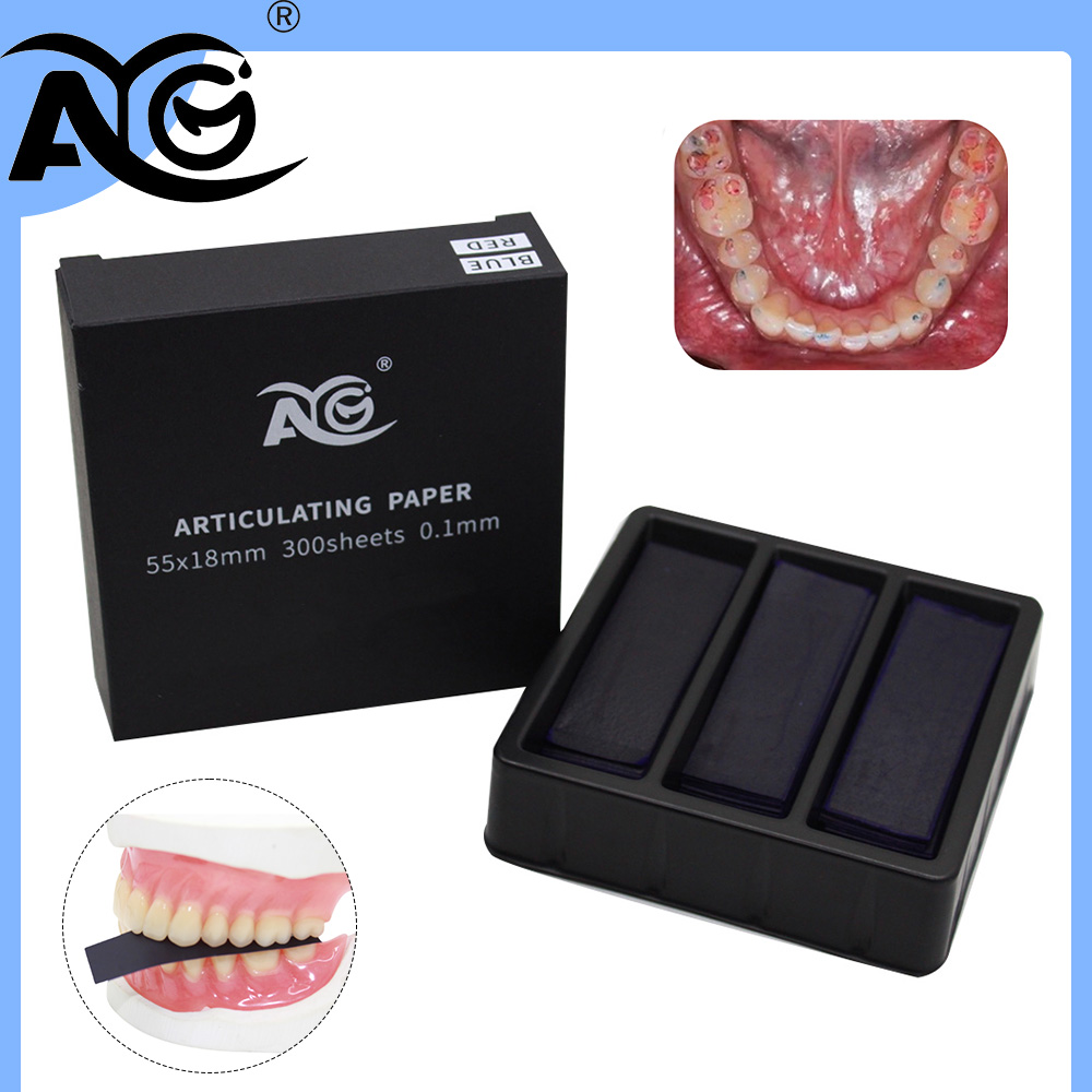 Teeth Whitening Street - Strisce di carta articolatoria dentale AG