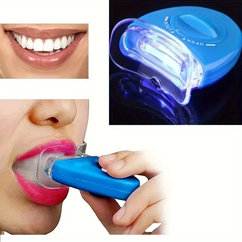 Teeth Whitening With Laser - Lampada LED per Sbiancamento Dentale, Luce