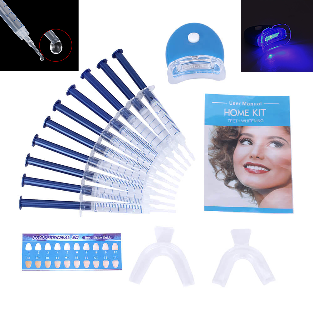 Teeth Whitening Gel Peroxide - 1 set Sbiancamento dei denti 44%