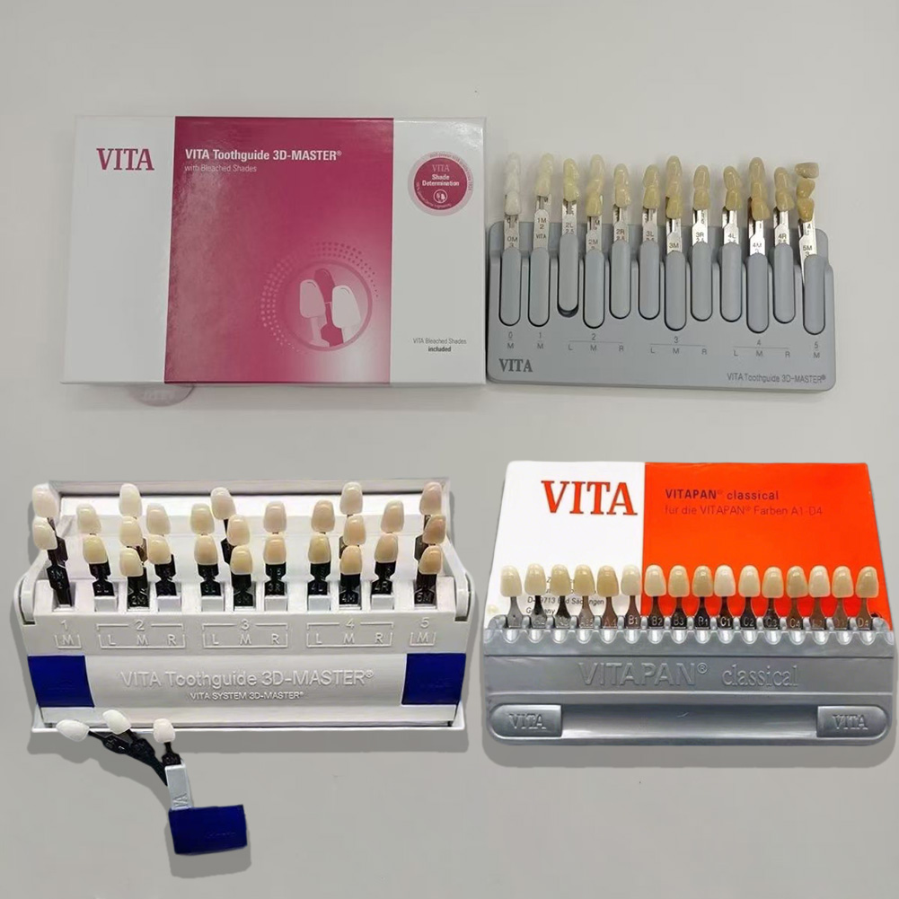 Teeth Whitening Shade Guide - 4 Modelli VITA Toothguide, Guida Colori