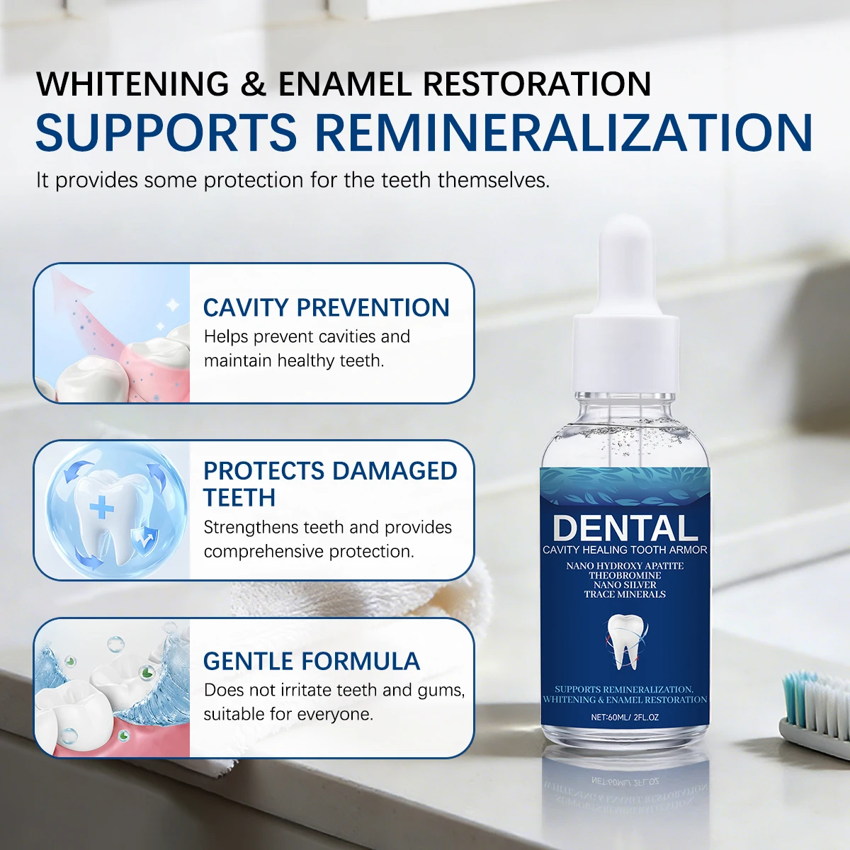 Siero Sbiancante per Denti 60m - Enamel Repair Serum recensione e prezzo