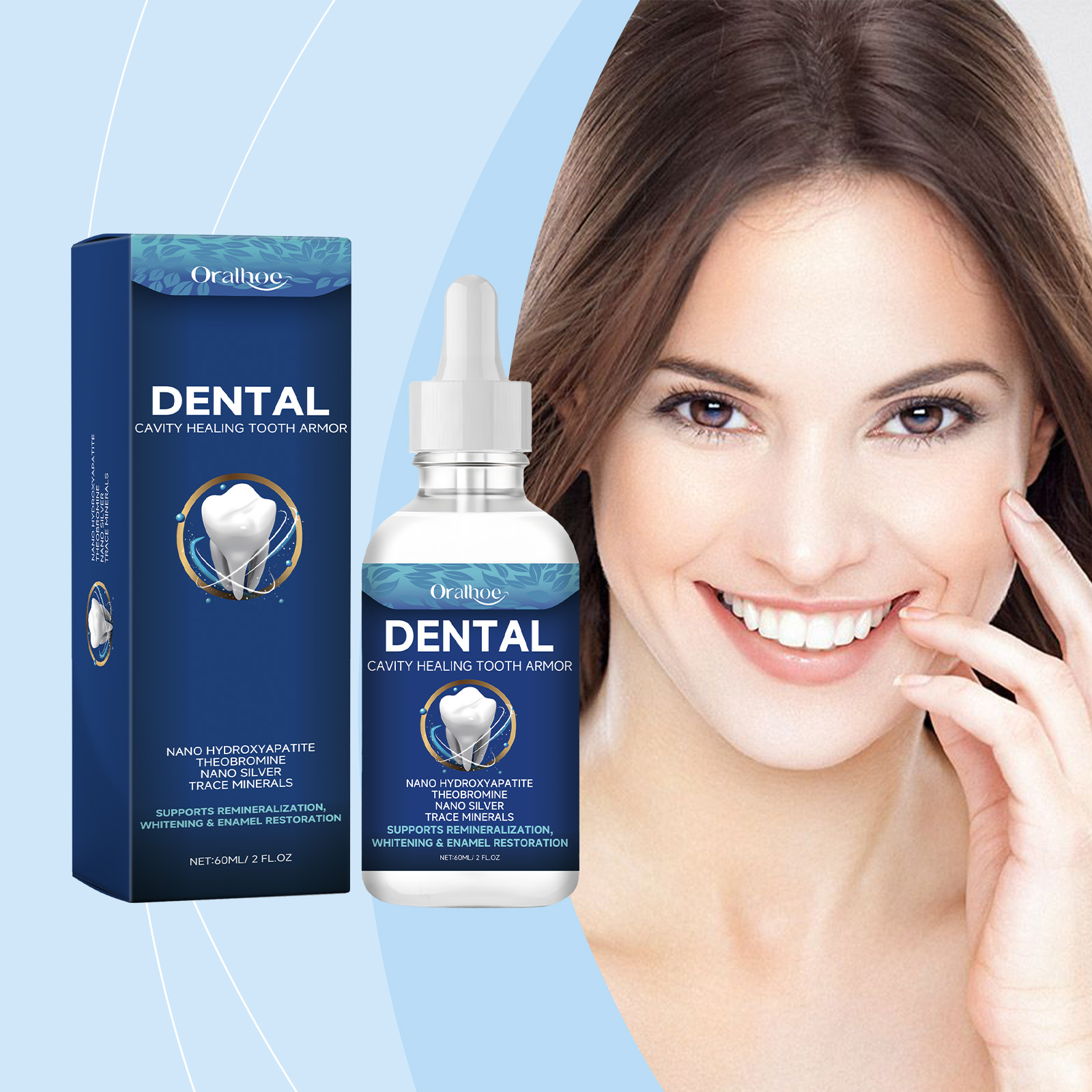 Nuovo Siero Liquido per la Cur - Enamel Repair Serum recensione e prezzo