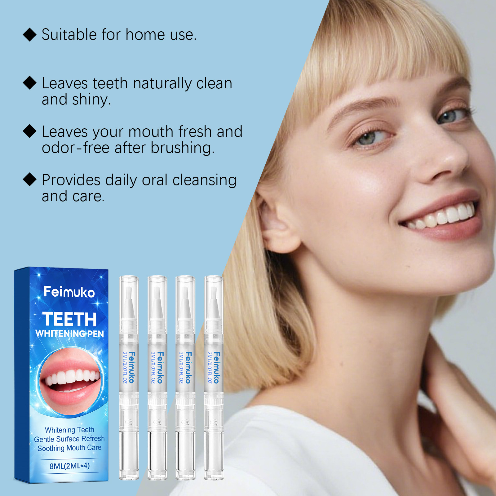 Feimuko 8ml Gel Dentifricio in - Teeth Whitening Pen recensione e prezzo
