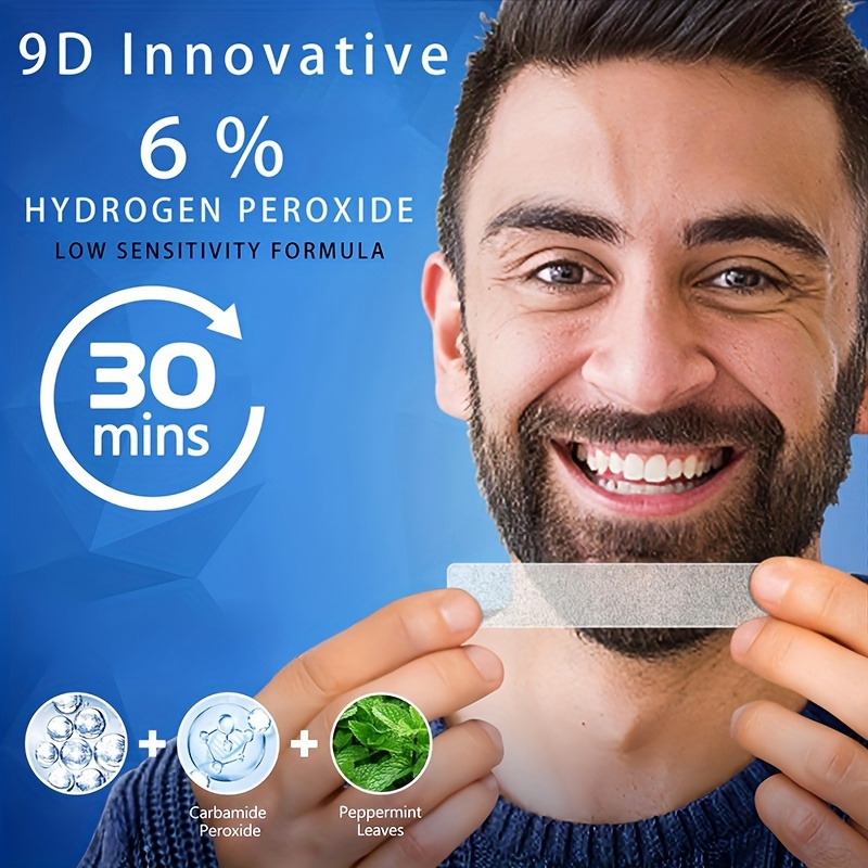 21 paia di strisce sbiancanti  - Teeth Whitening Gel Peroxide recensione e prezzo