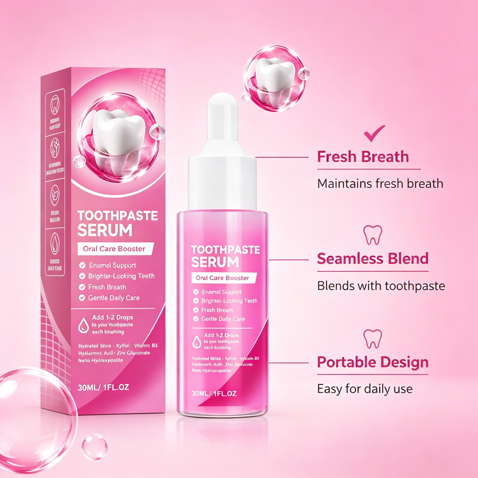 Siero Dentale alla Nano Idross - Enamel Repair Serum recensione e prezzo