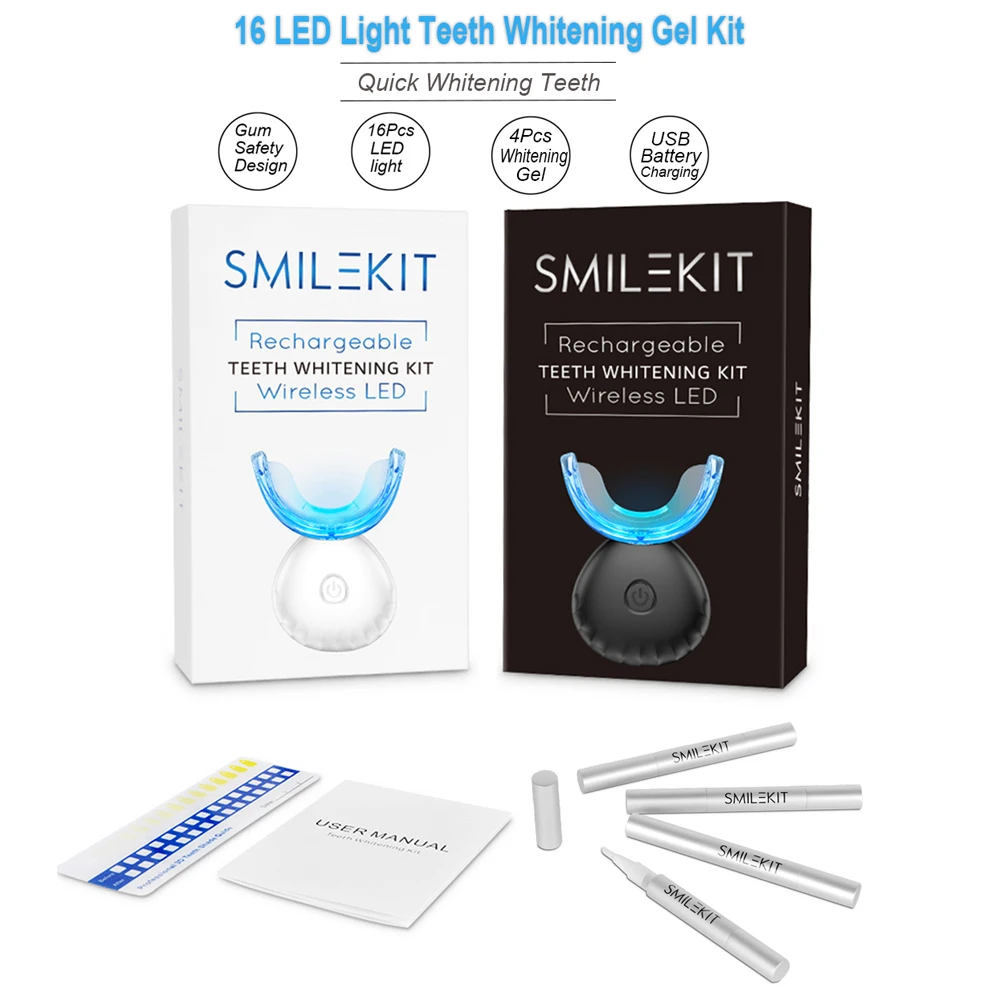 Kit per sbiancamento dei denti - Teeth Whitening Gel Peroxide recensione e prezzo