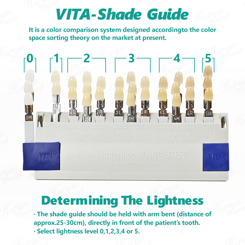 Guida Colori Vita 3D Master pe - Teeth Whitening Shade Guide recensione e prezzo