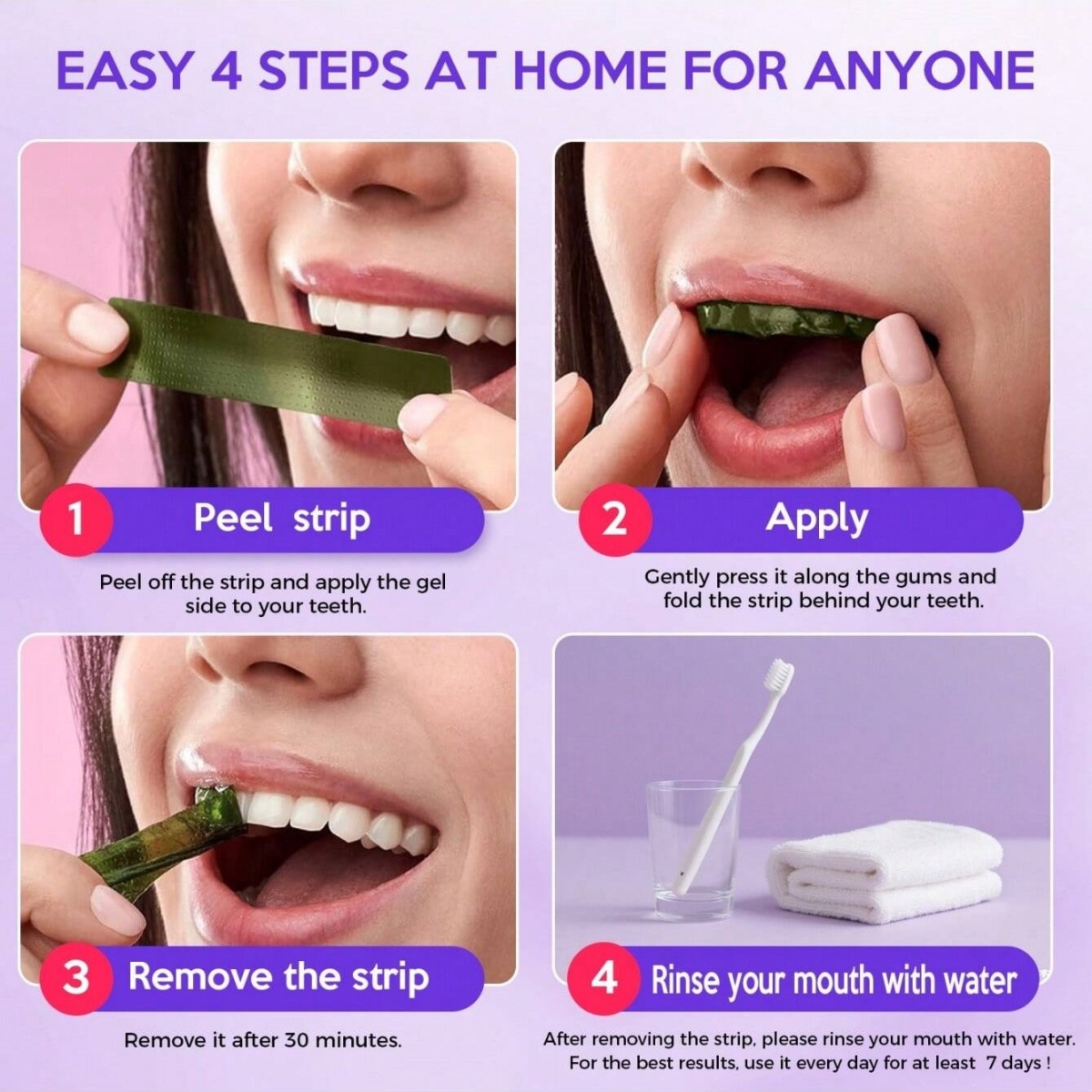 Adesivi sbiancanti per denti d - Teeth Whitening Gel Peroxide recensione e prezzo