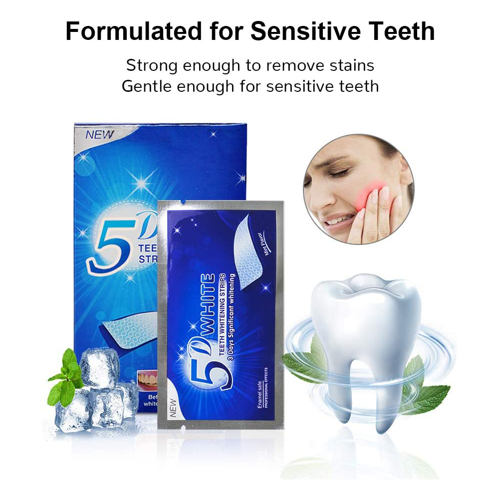 Strisce Sbiancanti 5D per Dent - Teeth Whitening Gels recensione e prezzo